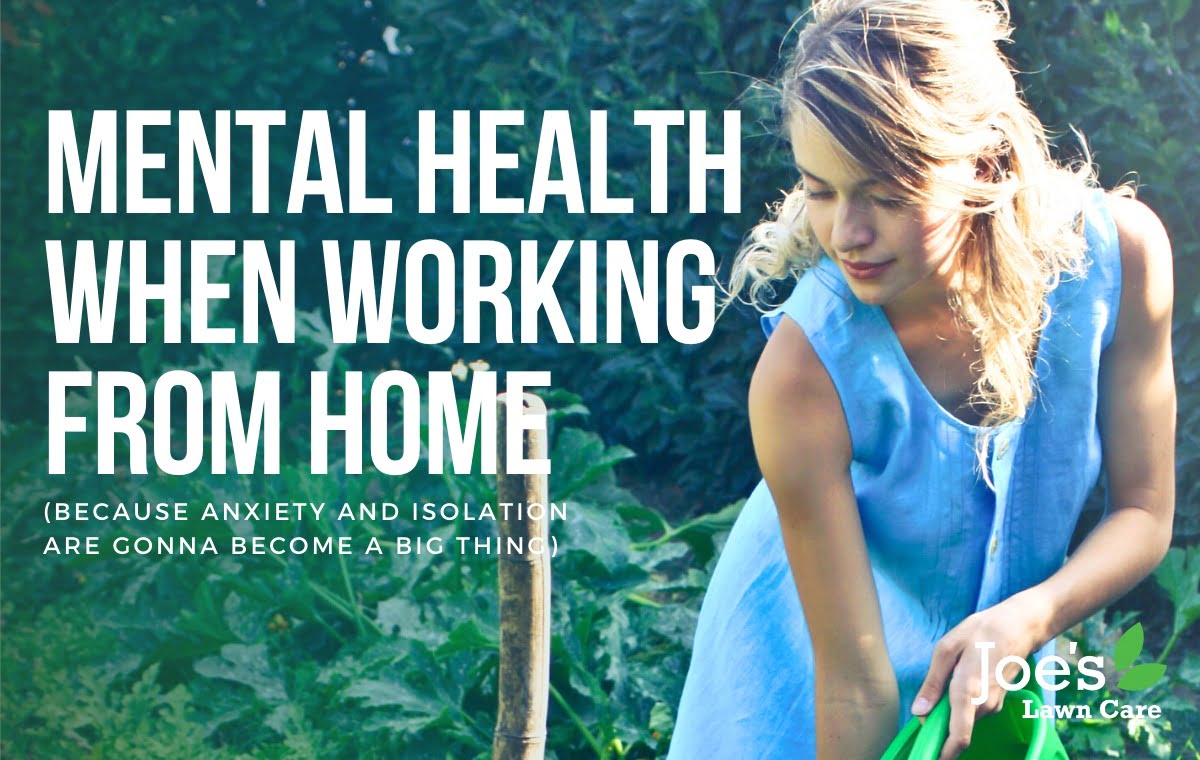 mental health when working from home