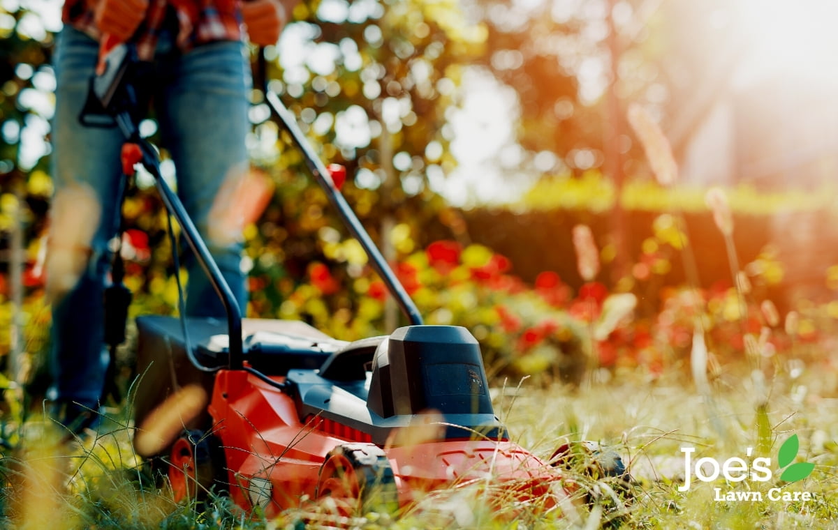 mowing joe's lawn