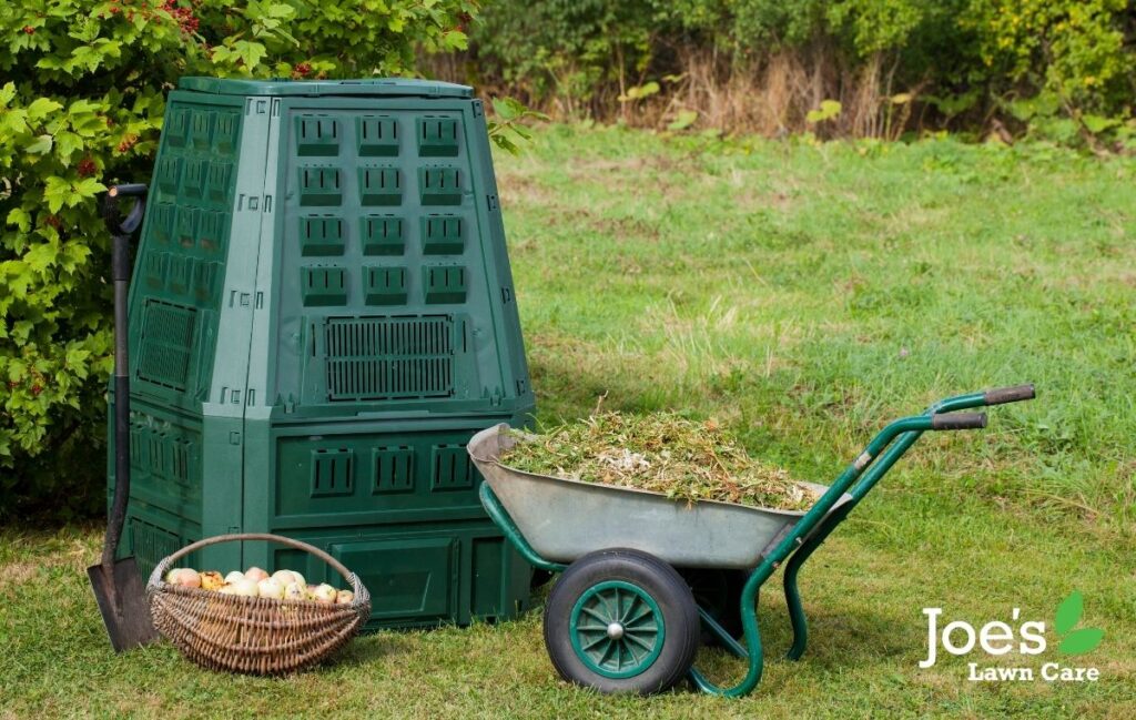 composting lawn weeds - joe's lawn care