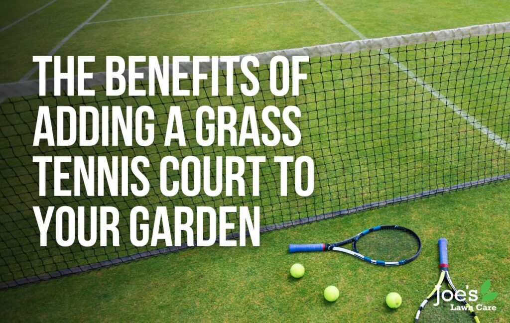 The Benefits of Adding a Grass Tennis Court To Your Garden Joe's Lawn